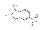 3-甲基-2-氧代-2,3-二氢-1,3-苯并唑-6-磺酰氯图片