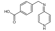 4-[(pyridin-4-ylamino)methyl]benzoic acid Structure