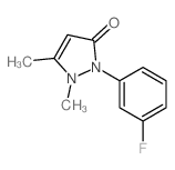 2-(3-fluorophenyl)-1,5-dimethyl-pyrazol-3-one picture
