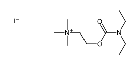 2-(diethylcarbamoyloxy)ethyl-trimethylazanium,iodide结构式