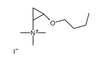 [(1S,2S)-2-butoxycyclopropyl]-trimethylazanium,iodide结构式