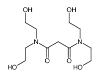 N,N,N',N'-tetrakis(2-hydroxyethyl)malonamide Structure