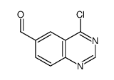 4-氯喹唑啉-6-甲醛结构式