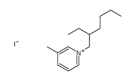 1-(2-ethylhexyl)-3-methylpyridin-1-ium,iodide结构式