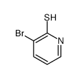 3-Bromopyridine-2-thiol Structure