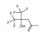 1,1,1-trifluoro-4-methyl-2-(trifluoromethyl)pent-4-en-2-ol结构式
