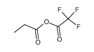 2,2,2-trifluoroacetic propionic anhydride结构式