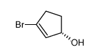 2-Cyclopenten-1-ol,3-bromo-,(1S)-(9CI) picture