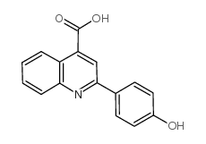 2-(4-hydroxyphenyl)quinoline-4-carboxylic acid picture