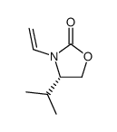 2-Oxazolidinone,3-ethenyl-4-(1-methylethyl)-,(4S)-(9CI) structure