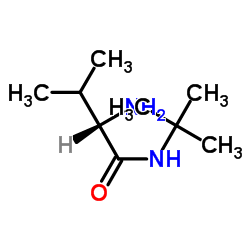 N-tert-butyl-L-valinamide Structure