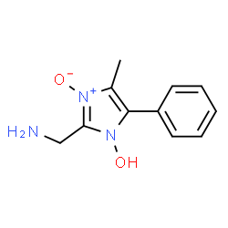 1H-Imidazole-2-methanamine, 1-hydroxy-4-methyl-5-phenyl-, 3-oxide (9CI) picture