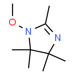 1H-Imidazole,4,5-dihydro-1-methoxy-2,4,4,5,5-pentamethyl-(9CI) structure