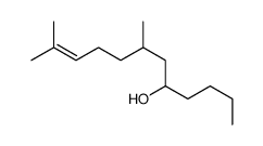 7,11-dimethyldodec-10-en-5-ol Structure