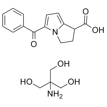 酮咯酸氨丁三醇结构式