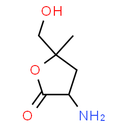 L-erythro-Pentonic acid, 2-amino-2,3-dideoxy-4-C-methyl-, gamma-lactone (9CI)结构式