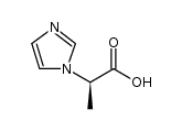 1H-Imidazole-1-aceticacid,alpha-methyl-,(R)-(9CI) structure