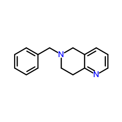 6-Benzyl-5,6,7,8-tetrahydro-1,6-naphthyridine structure