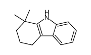 1,1-dimethyl-1,2,3,4-tetrahydro-carbazole结构式
