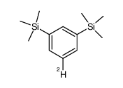 [5-2H]-1,3-bis(trimethylsilyl)benzene Structure