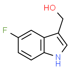 1H-Indole-3-methanol,5-fluoro-(9CI) picture