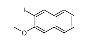 2-iodo-3-methoxynaphthalene Structure