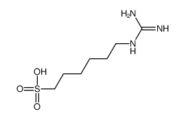 6-guanidinohexanesulfonic acid结构式