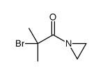 Aziridine, 1-(2-bromo-2-methyl-1-oxopropyl)- (9CI) Structure