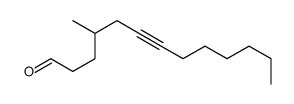 4-methyltridec-6-ynal结构式