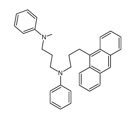 N-phenyl-N-<3-(9-anthryl)-1-propyl>-N'-methyl-N'-phenyl-1,3-diaminopropane Structure