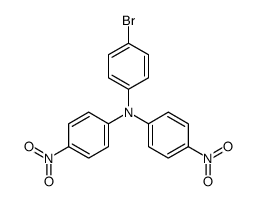 (4-bromophenyl)bis(4-nitrophenyl)amine结构式