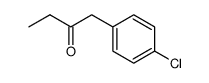 1-(4-chloro-phenyl)-butan-2-one结构式