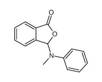 3-(N-methyl-anilino)-phthalide Structure