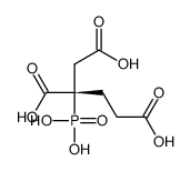 (2S)-2-phosphonobutane-1,2,4-tricarboxylic acid结构式