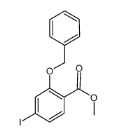methyl 2-(benzyloxy)-4-iodobenzoate Structure