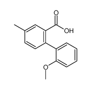 2-(2-methoxyphenyl)-5-methylbenzoic acid结构式