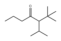 4-Heptanone, 2,2-dimethyl-3-(1-methylethyl)- Structure
