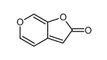 2H-Furo[2,3-c]pyran-2-one结构式