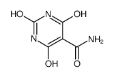 2,4,6-trioxo-hexahydro-pyrimidine-5-carboxylic acid amide Structure