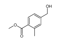 4-(羟基甲基)-2-甲基苯甲酸结构式