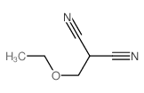 2-(ethoxymethyl)propanedinitrile结构式