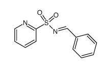 (E)-phenyl-N-(2-pyridylsulfonyl)methanimine结构式
