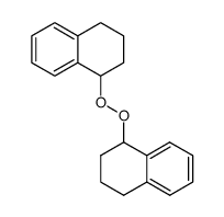 bis(α-tetralyl) peroxide Structure