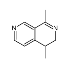 1,4-dimethyl-3,4-dihydro-2,7-naphthyridine结构式