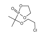 2-[2-(2-chloroethoxy)propan-2-yl]-1,3,2λ5-dioxaphospholane 2-oxide Structure