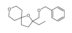 2-ethyl-2-(phenylmethoxymethyl)-1,8-dioxaspiro[4.5]decane Structure