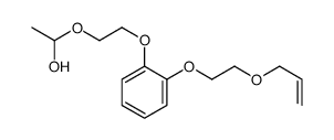 1-[2-[2-(2-prop-2-enoxyethoxy)phenoxy]ethoxy]ethanol Structure