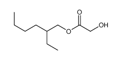 2-ethylhexyl 2-hydroxyacetate结构式