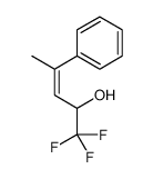 1,1,1-trifluoro-4-phenylpent-3-en-2-ol结构式
