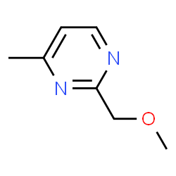 Pyrimidine, 2-(methoxymethyl)-4-methyl- (9CI) Structure